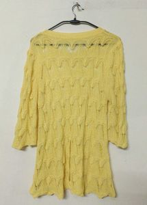 Yellow Knit top