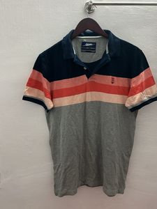 Scullers Sport Striped Polo Shirt - Slim Fit
