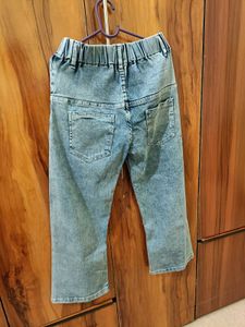 Acid Wash Denim Jeans