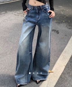 Savana Vintage Wash Wide Leg Jeans