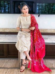 Very Nice Kurta Trouser Duppata Set