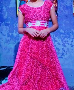 Net Pink Gowns