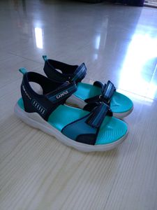 Campus Teal &amp; Blue Sports Sandals