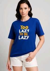 Blue Graphic T-S