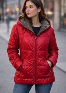 Stylish Brown Puffer Jacket
