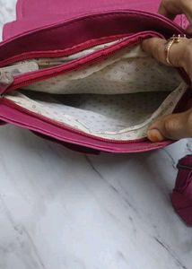 Pink Crossbody Bag