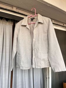 Linen Blend Blazer