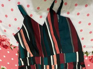 Chic Striped Wide-Leg Jumpsuit