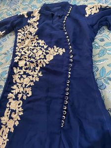 Embroidered Kurta Set with Dupatta &amp; Pants