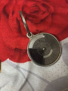 Vintage 50-Year Calendar Keychain