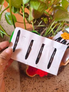 Handmade Crochet Hair Clips Set