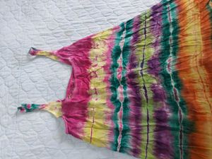 Bohemian Tie-Dye Maxi Dress