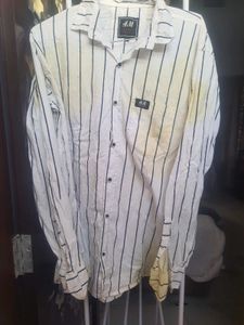 White Full Sleeve Shirt | Good Condition | Budget