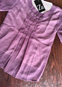 Beautiful Purple Ombre Kurta