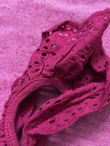 Fuchsia Corset Style Top