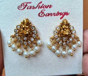 Designer Gold Plated Earrings