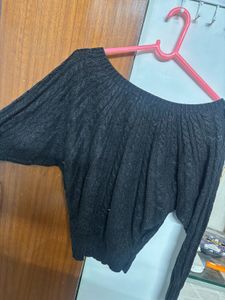 Black Knit Sweater