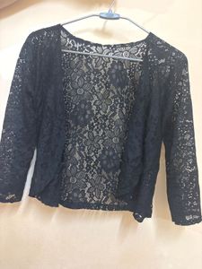 Black Lace Bolero Jacket shrug (never worn)