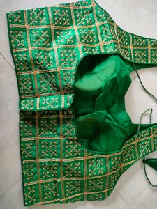 Green Embroidered Blouse 💚