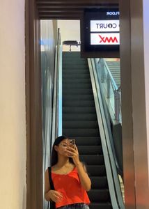 Vibrant Orange Cami Top