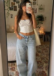 Light Wash Denim Jeans
