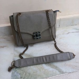 Beautiful Grey Sling Bag