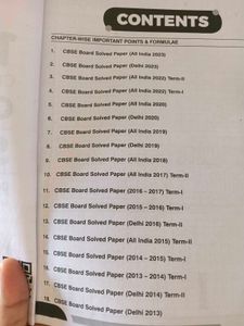 11 Years CBSE Class 10 Science