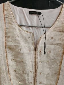 W by Wishful Brocade Kurta