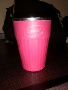 Steel tumbler