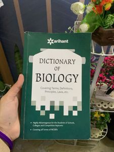 Arihant- Dictionary of Biology