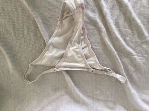 Women's White Thongs