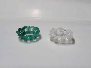 Collapsible Chain Ring Pair