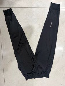Men's Black Activewear Track Pants