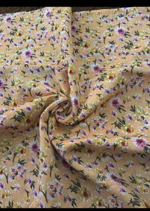👉@sale Floral Print Fabric 3mt full suit