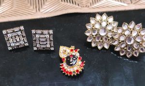 Assorted Earrings Set and  krishna pendent
