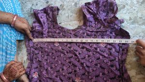 Purple Patiala Suit Set