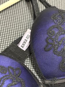 Anna Sui luxury Embroidered Bra