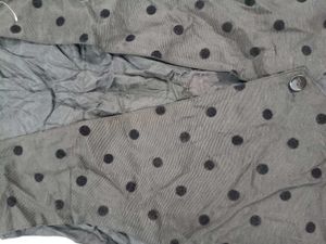 Stylish Polka Dot Vest