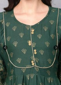 Beautiful Green Ethnic Gown