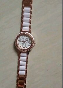#Beautiful White Watch