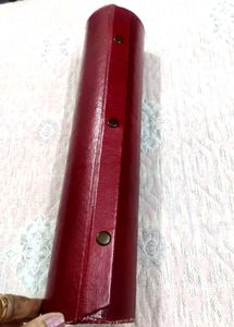 Vintage Red Leather Bangles Box 🆓1Ring Case 💫