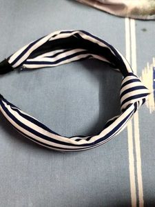 Striped Knotted Headband