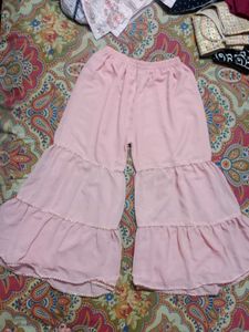 light pink sharara set