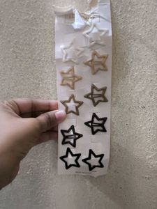 Cute Star Hair Clips Set