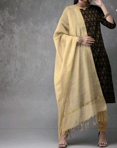 Offer !!Women Kurti, Churidar, Dupatta Set
