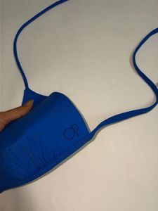 Vibrant Blue Bikini Top