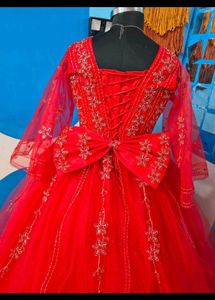 Red Gown ♥️🎀🍒🌹