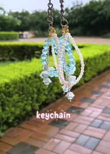Cute Beaded Keychain