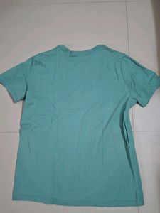 Aqua T-Shirt with Game Controller Graphic
