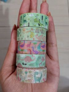 Cute Dinosaur Washi Tape Set 10